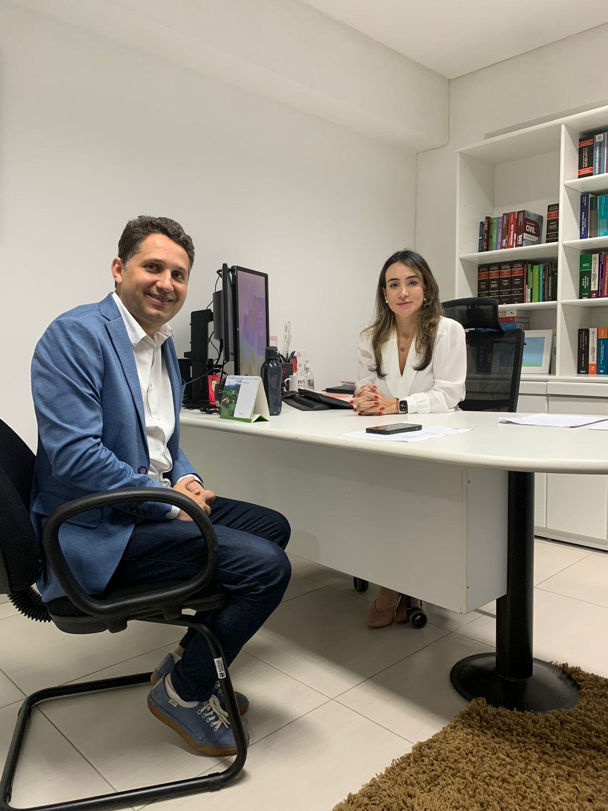 Vereador John Lenon faz visita oficial ao Ministério Público na pauta: Saneamento Básico e Parque Inundável