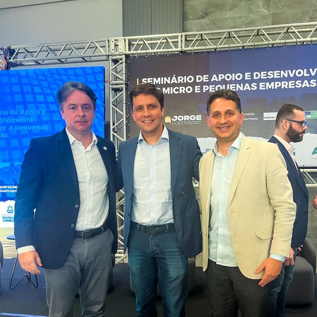 Vereador John Lenon representa Camboriú em Seminário Nacional de Apoio e Desenvolvimento das Micro e Pequenas Empresas