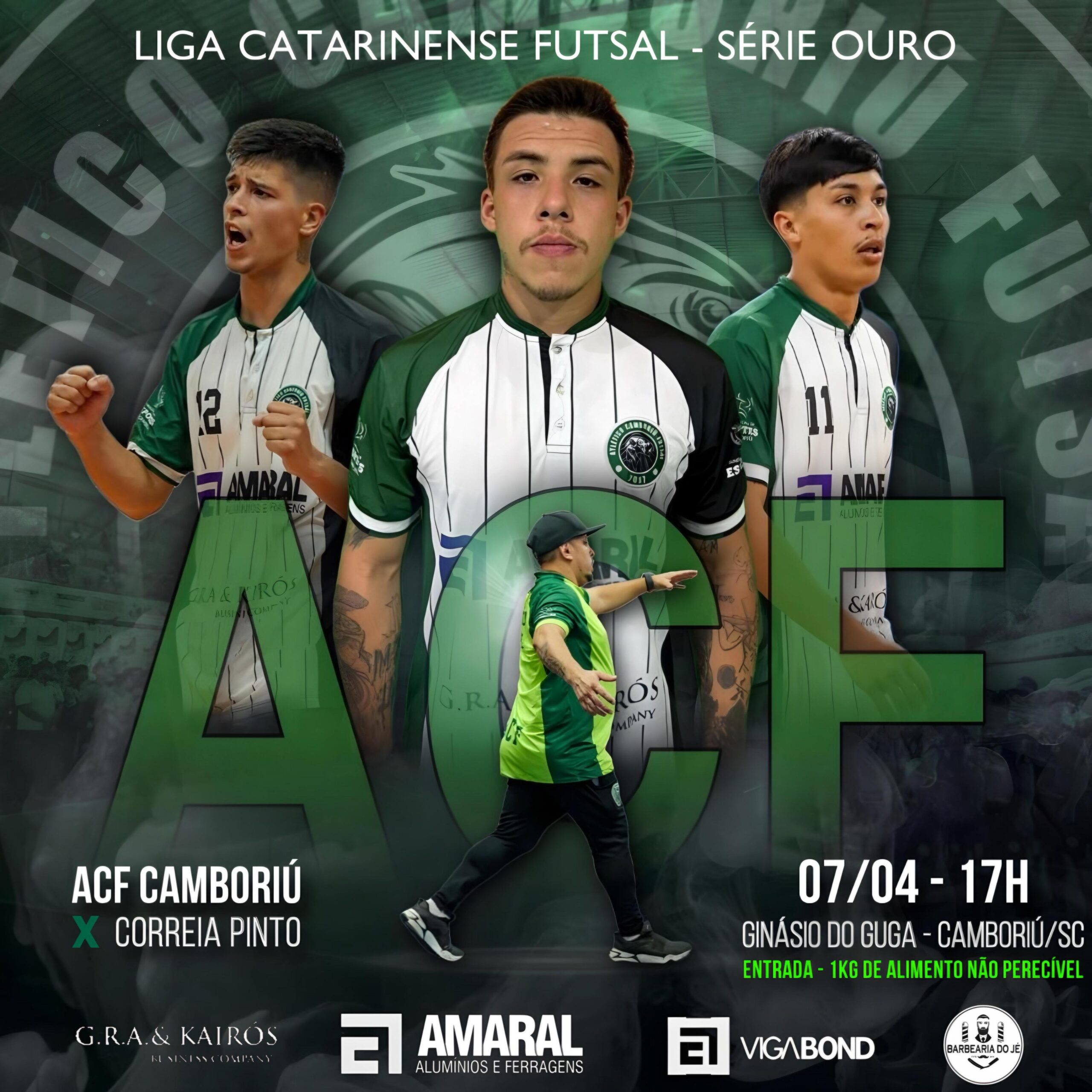 Atlético Camboriú estreia na Liga Catarinense de Futsal-Série Ouro