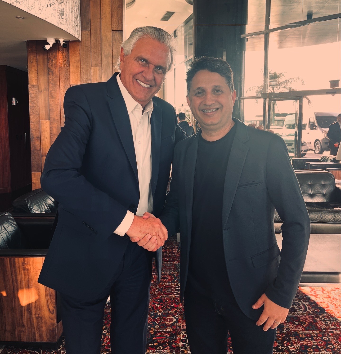 UNIÃO BRASIL PROMOVE ENCONTRO COM RONALDO CAIADO EM SANTA CATARINA: John Lenon, pré-candidato a Prefeito de Camboriú, participou do evento.